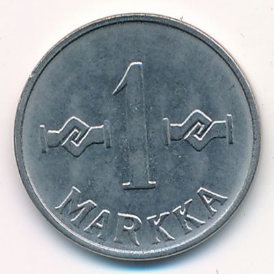 Finland, 1 markka, 1961