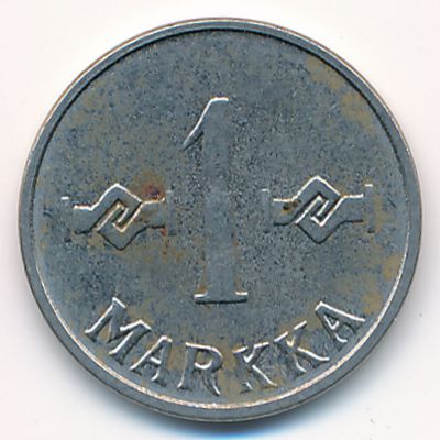 Finland, 1 markka, 1961