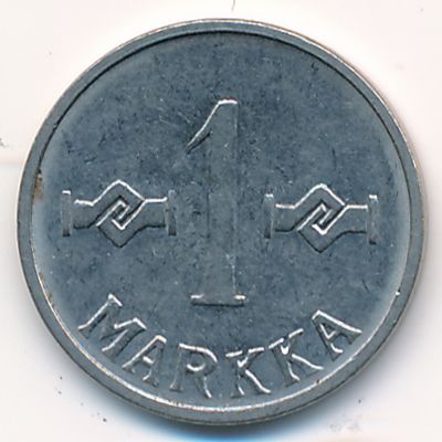 Финляндия, 1 марка (1961 г.)