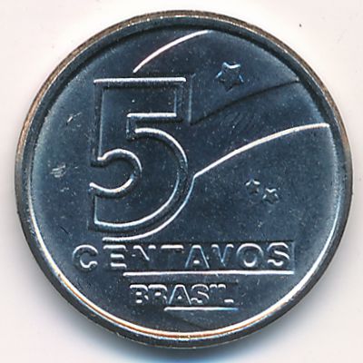Бразилия, 5 сентаво (1989 г.)