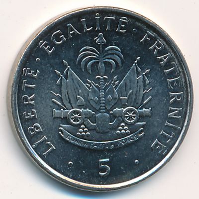 Гаити, 5 сентим (1997 г.)