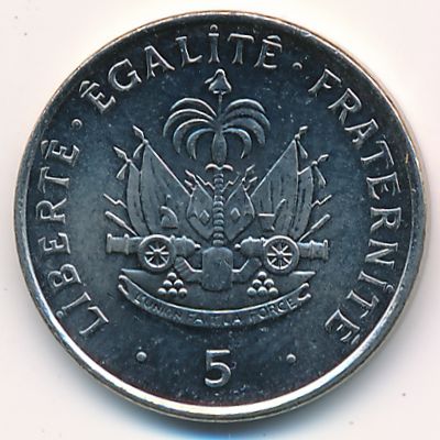 Гаити, 5 сентим (1997 г.)