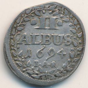 Гессен-Дармштадт, 2 альбуса (1694 г.)