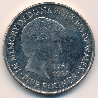 Великобритания, 5 фунтов (1999 г.)
