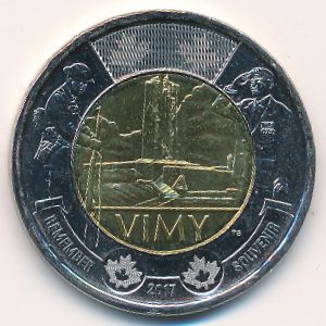Канада, 2 доллара (2017 г.)