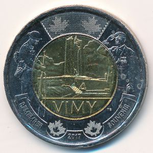 Канада, 2 доллара (2017 г.)