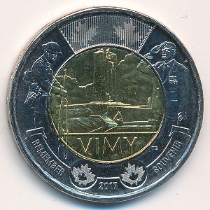 Канада, 2 доллара (2017 г.)
