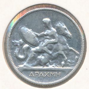 Греция, 1 драхма (1910 г.)