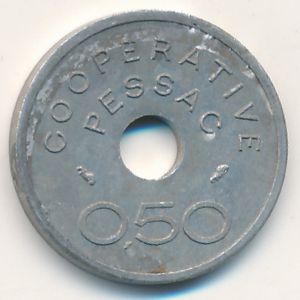 Пессак., 0,50 франка (1975 г.)