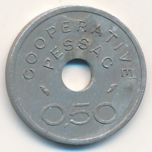 Пессак., 0,50 франка (1975 г.)