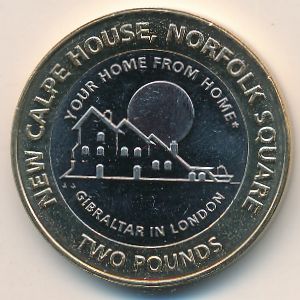 Gibraltar, 2 pounds, 2018