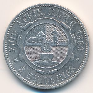 ЮАР, 2 шиллинга (1896 г.)