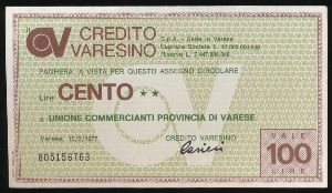 Италия, 100 лир (1977 г.)