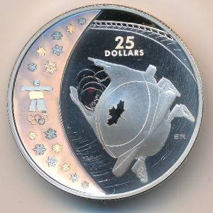 Канада, 25 долларов (2008 г.)