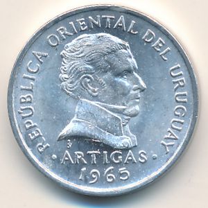Уругвай, 20 сентесимо (1965 г.)