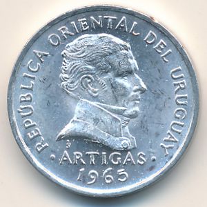 Уругвай, 20 сентесимо (1965 г.)