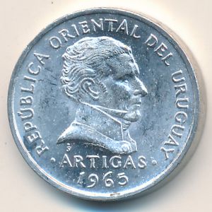Уругвай, 20 сентесимо (1965 г.)