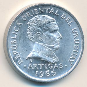 Уругвай, 20 сентесимо (1965 г.)