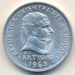 Уругвай, 20 сентесимо (1965 г.)