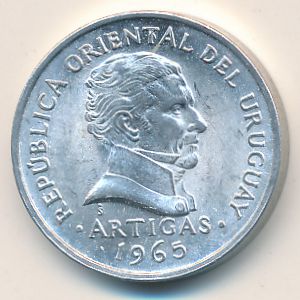 Уругвай, 20 сентесимо (1965 г.)