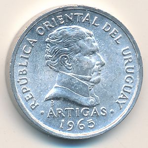 Уругвай, 20 сентесимо (1965 г.)