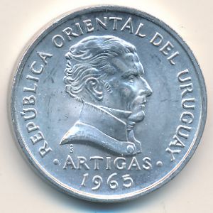 Уругвай, 50 сентесимо (1965 г.)