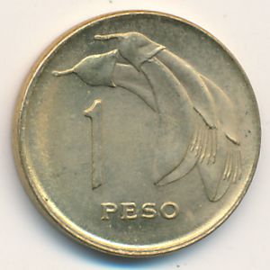 Уругвай, 1 песо (1969 г.)