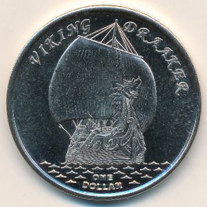 Острова Гилберта., 1 доллар (2019 г.)