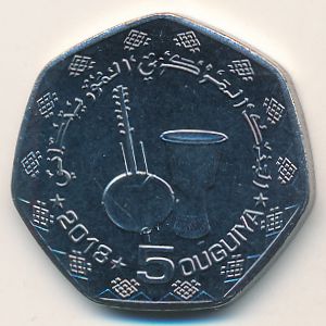 Мавритания, 5 угий (2018 г.)