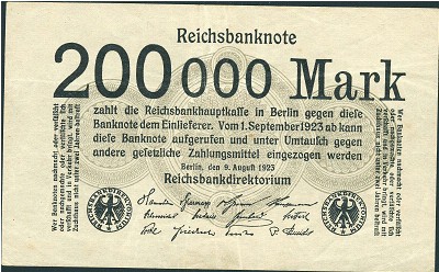 Германия, 200000 марок (1923 г.)