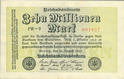 Германия, 10000000 марок (1923 г.)