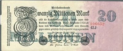 Германия, 20000000 марок (1923 г.)