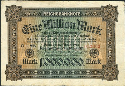 Германия, 1000000 марок (1923 г.)