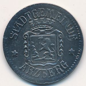 Арцберг., 10 пфеннигов (1917 г.)