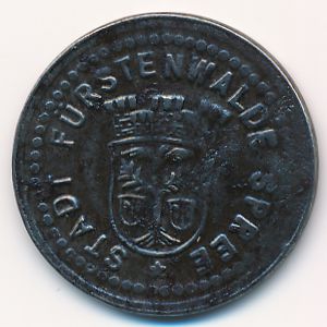 Фюрстенвальде., 10 пфеннигов (1918 г.)