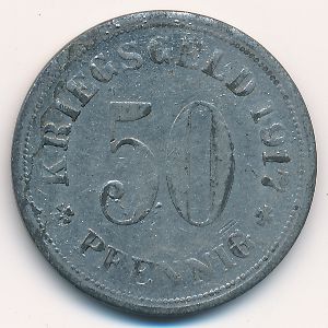 Хёрде., 50 пфеннигов (1917 г.)