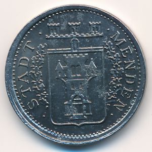 Менден., 50 пфеннигов (1917 г.)