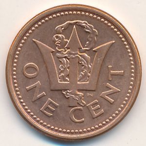Barbados, 1 cent, 2005
