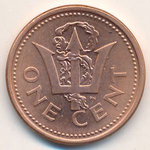 Барбадос, 1 цент (2005 г.)