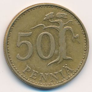 Финляндия, 50 пенни (1963 г.)