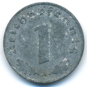 Третий Рейх, 1 рейхспфенниг (1942 г.)