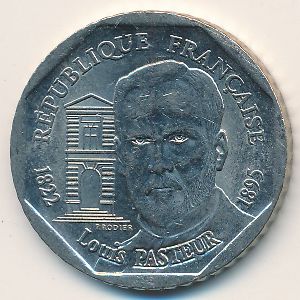 Франция, 2 франка (1995 г.)