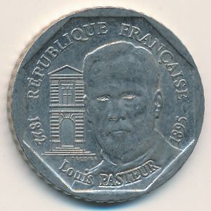 Франция, 2 франка (1995 г.)