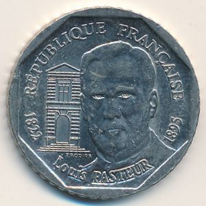 Франция, 2 франка (1995 г.)