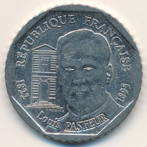 Франция, 2 франка (1995 г.)