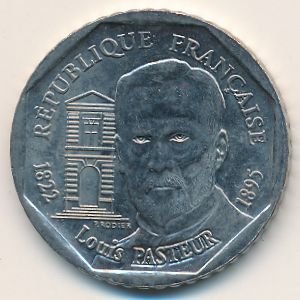 Франция, 2 франка (1995 г.)