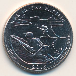 США, 1/4 доллара (2019 г.)