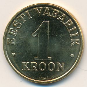 Эстония, 1 крона (2006 г.)