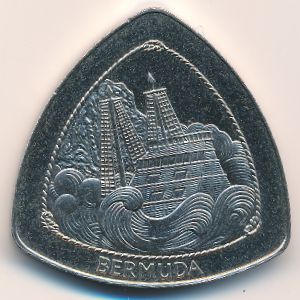 Бермудские острова, 1 доллар (1997 г.)