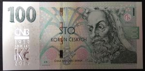 Чехия, 100 крон (2019 г.)